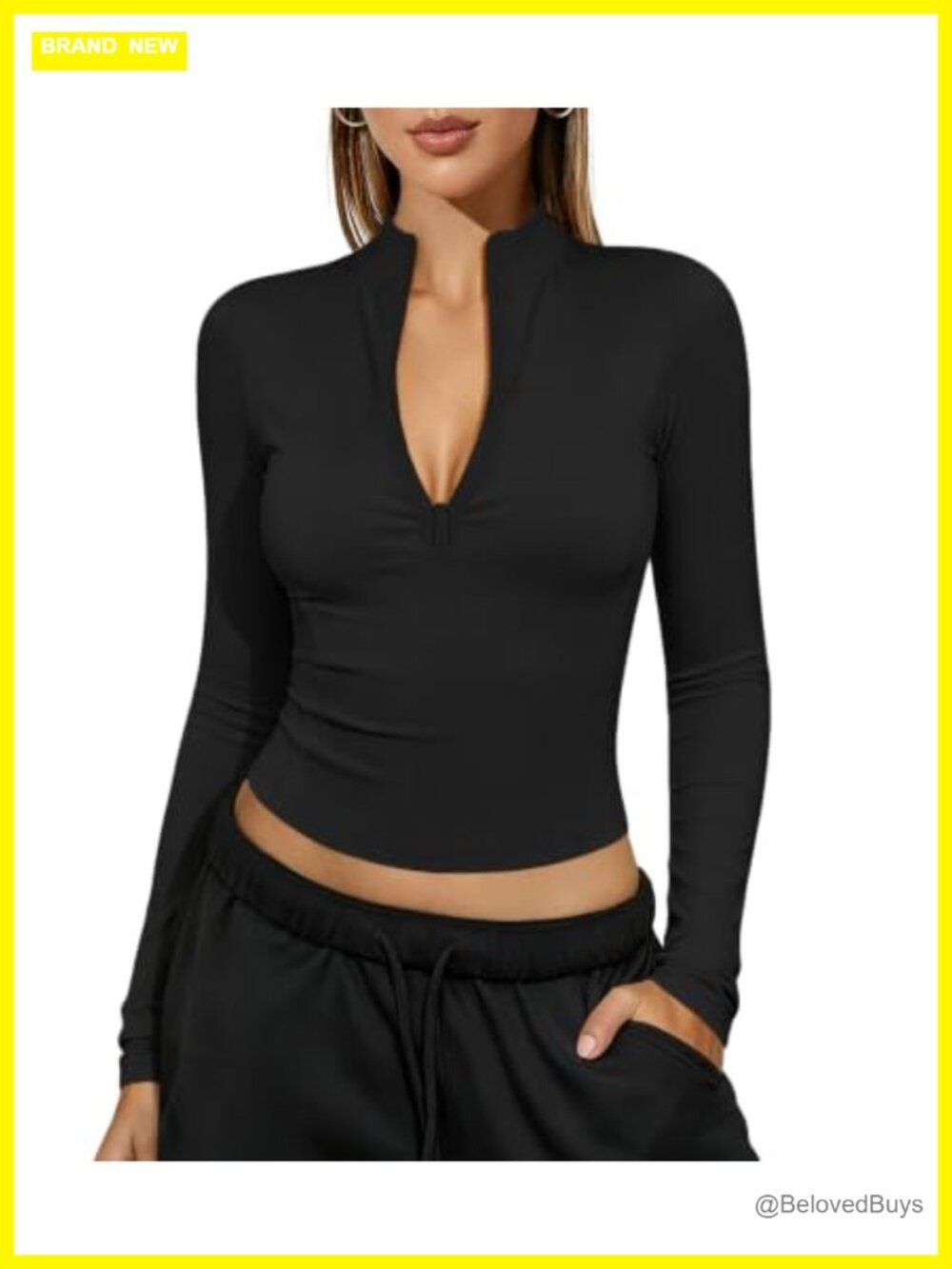 Womens Long Sleeve Quarter Zip Golf Pullover Workout Top